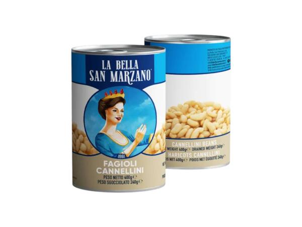 Fasole Alba Cannellini - la Bella San Marzano - Italia 